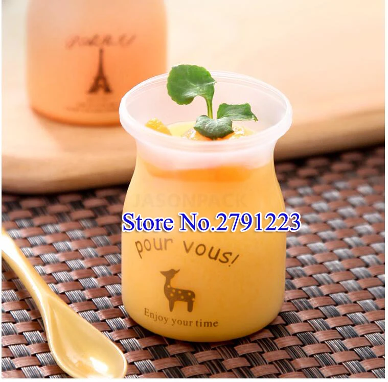 50pcs 120ml & 150ml Creative Frosted Plastic Budding Cup With Cover DIY Yogurt Bottle Handmade Double-Layer Steamed Milk Cup
50pcs 120ml & 150ml Creative Frosted Plastic Budding Cup With Cover DIY Yogurt Bottle Handmade Double-Layer Steamed Milk Cup
