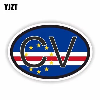 YJZT 14.8CM*9.8CM Car Styling Cape Verde Country Code Accessories Decal Car Sticker 6-0505
YJZT 14.8CM*9.8CM Car Styling Cape Verde Country Code Accessories Decal Car Sticker 6-0505