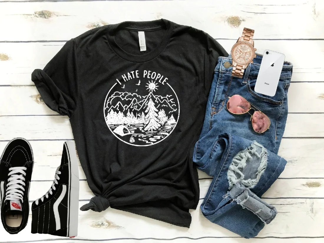 New Funny Camping Shirt I Hate People Love Caming T-Shirt Camping Lovers T-Shirt Happy Camper shirt Graphic Tee
New Funny Camping Shirt I Hate People Love Caming T-Shirt Camping Lovers T-Shirt Happy Camper shirt Graphic Tee