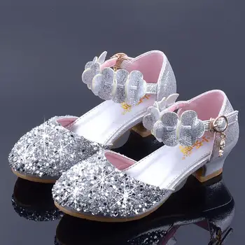 SKHEK Children Princess Shoes for Girls Sandals High Heel Glitter Shiny Rhinestone Female Party Dress Shoes Silver Pink Gold
SKHEK Children Princess Shoes for Girls Sandals High Heel Glitter Shiny Rhinestone Female Party Dress Shoes Silver Pink Gold