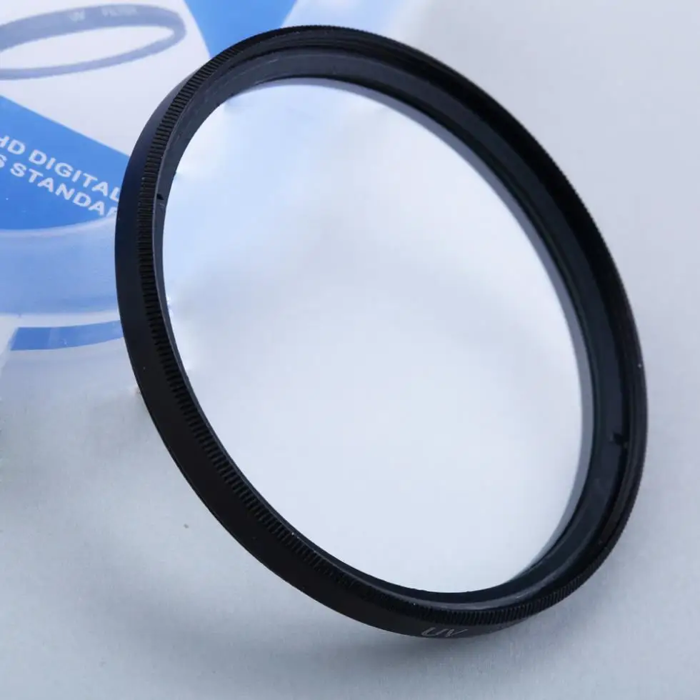

2016 Newest 1pcs Glass 52MM 58MM 67MM Haze UV Filter Lens Protector with Metal Frame of DSLR SLR DC DV wholesale