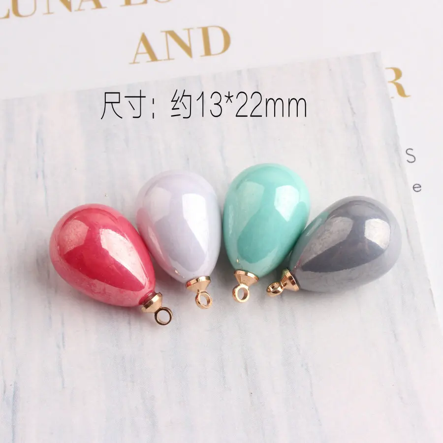 10pcs/lot New 13*22mm Candy Color Imitation Shell Pearl Charm Pendant Fit Bracelets Necklace DIY Metal Jewelry Making
10pcs/lot New 13*22mm Candy Color Imitation Shell Pearl Charm Pendant Fit Bracelets Necklace DIY Metal Jewelry Making