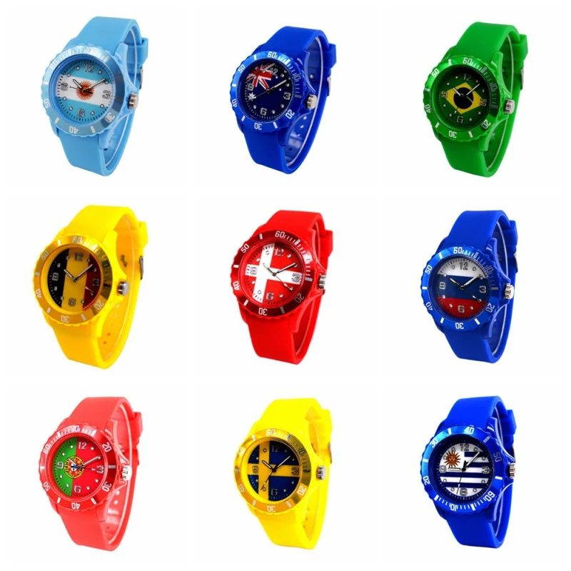 Unisex Fashion Sports Wristwatches 2018 Flag Pattern Quartz Watch Red Silicone Soft Comfortable Watches
Unisex Fashion Sports Wristwatches 2018 Flag Pattern Quartz Watch Red Silicone Soft Comfortable Watches
