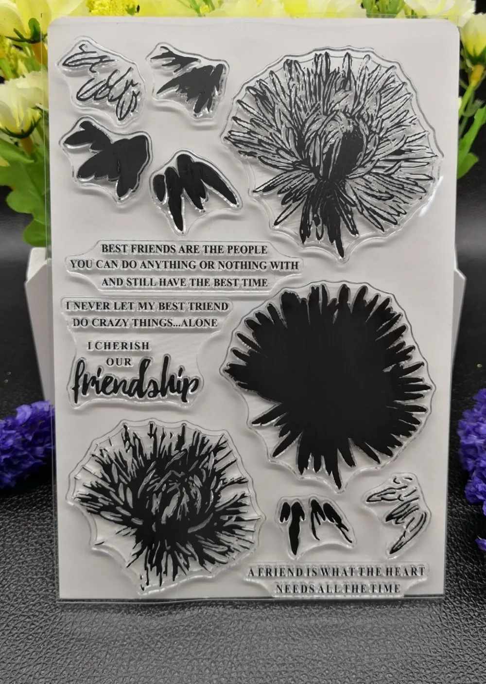 Flower Clear Silicone Rubber Stamp for DIY scrapbooking/photo album Decorative craft A105
Flower Clear Silicone Rubber Stamp for DIY scrapbooking/photo album Decorative craft A105