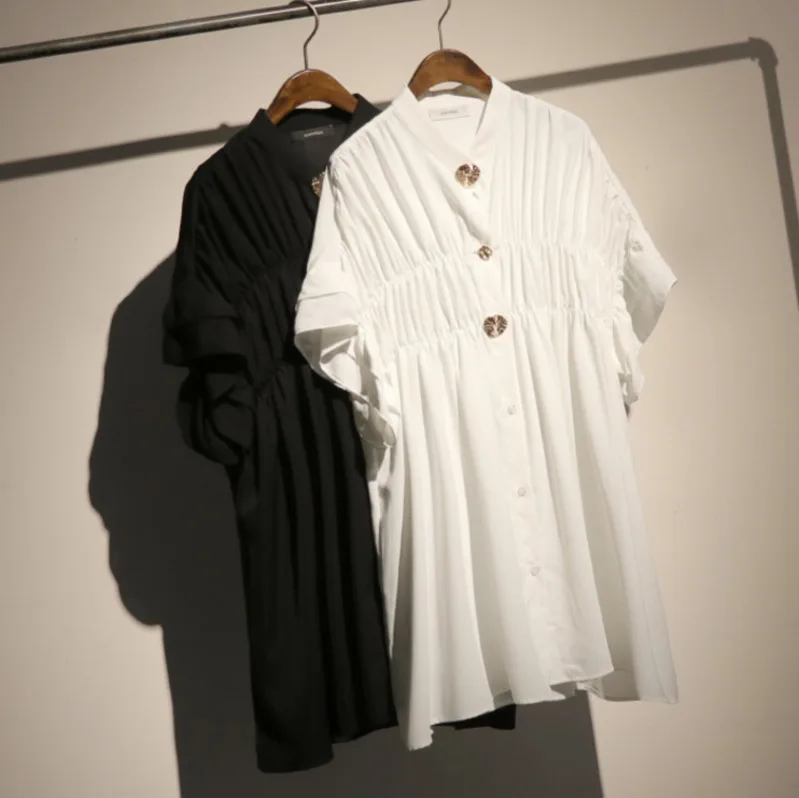 LANMREM 2019 new summer and autumn fashion women clothes turn-down collat batwing sleeves single breasted pleated dress WH40501
LANMREM 2019 new summer and autumn fashion women clothes turn-down collat batwing sleeves single breasted pleated dress WH40501