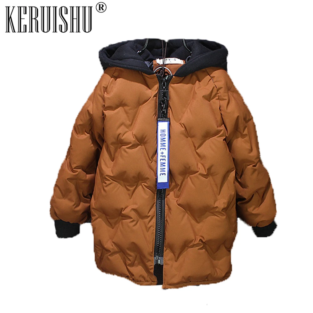 Keruishu Boys Winter Parkas Jacket coats Korean Long Style Unisex Outerwear Solid Thick Padded Warm Coat Kids Windbreaker 3T-9T
Keruishu Boys Winter Parkas Jacket coats Korean Long Style Unisex Outerwear Solid Thick Padded Warm Coat Kids Windbreaker 3T-9T