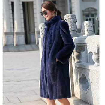 S-6XL New Fashion long-sleeved mink coat Autumn and winter Women Cothes imitation Mink Fur Trench Coat Ladies Faux Fur Coat
S-6XL New Fashion long-sleeved mink coat Autumn and winter Women Cothes imitation Mink Fur Trench Coat Ladies Faux Fur Coat