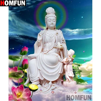 HOMFUN Full Square/Round Drill 5D DIY Diamond Painting "Religious Buddha" 3D Embroidery Cross Stitch 5D Home Decor A14998
HOMFUN Full Square/Round Drill 5D DIY Diamond Painting "Religious Buddha" 3D Embroidery Cross Stitch 5D Home Decor A14998