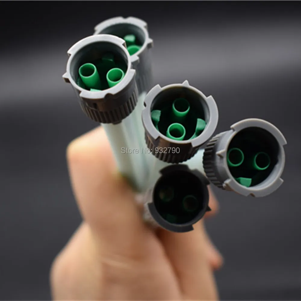 Description Picture 3 of item5pcs 1:1 Adhesives Static Mixer Epoxies Mixing Nozzle for Cartridge