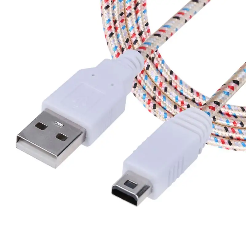 100 шт. в партии 3 м плетеный Micro USB 2 0 порт зарядный кабель синхронизации данных для