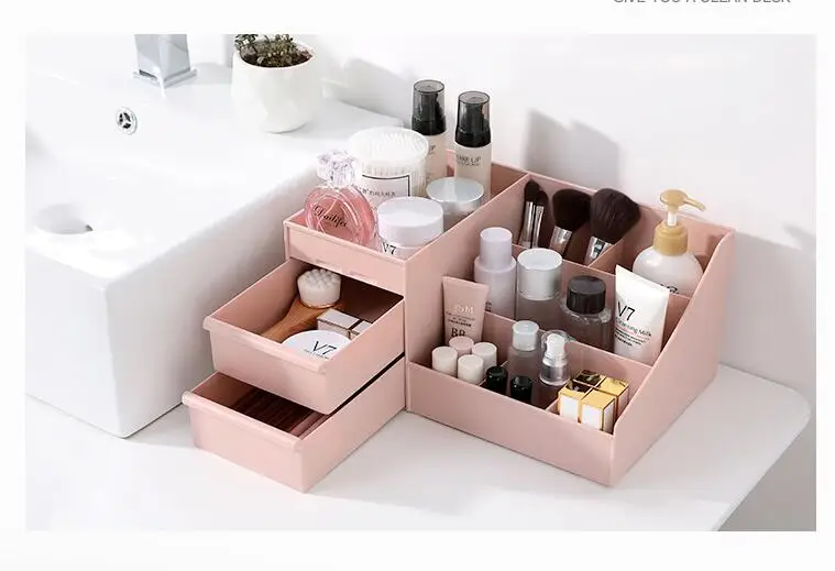 Makeup Organizer Box Jewelry Necklace Nail Polish Earring Plastic Makeup Box Home Desktop Organizer For Cosmetics
Makeup Organizer Box Jewelry Necklace Nail Polish Earring Plastic Makeup Box Home Desktop Organizer For Cosmetics