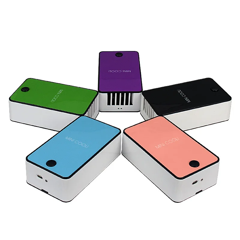 Portable Handheld Mini Air Conditioner USB Fan Rechargeable Leafless Cooler Fans Desktop Desk Cooling Air Conditioner
Portable Handheld Mini Air Conditioner USB Fan Rechargeable Leafless Cooler Fans Desktop Desk Cooling Air Conditioner