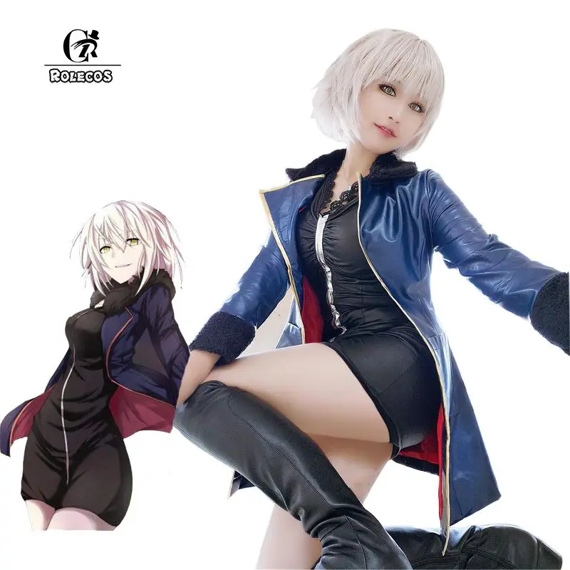 ROLECOS Anime FGO Fate/Grand Order Cosplay Costumes Black Saber Kyrielight Mash Cosplay Costumes Costume Leather Clothes
ROLECOS Anime FGO Fate/Grand Order Cosplay Costumes Black Saber Kyrielight Mash Cosplay Costumes Costume Leather Clothes