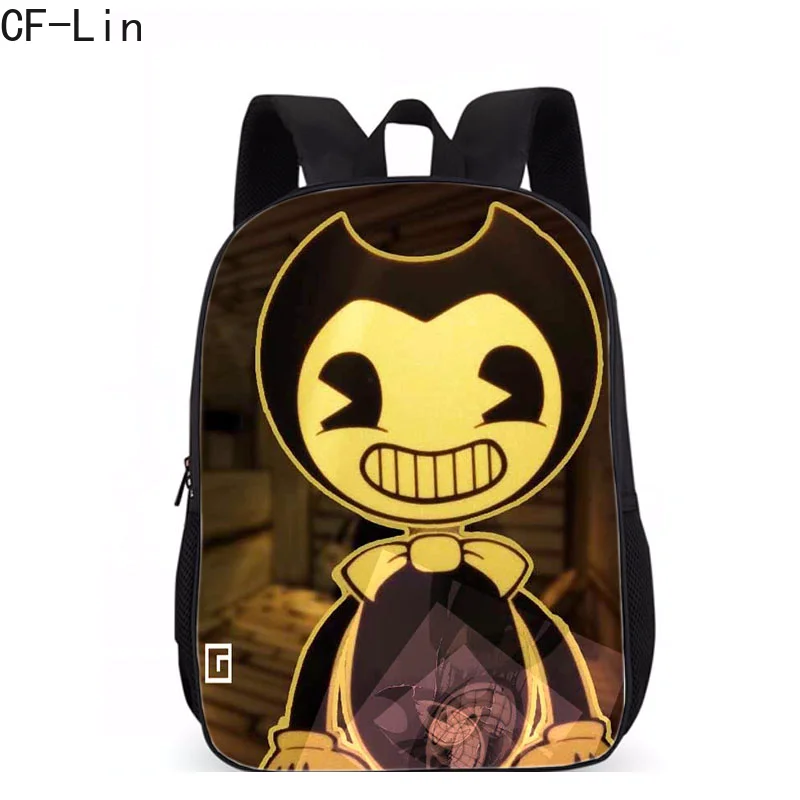 2019 New Bendy and The Ink Machine Backpack Boys Girls Cartoon Children Backpacks Famous Game Kids School Bags Bookbag Backpack
2019 New Bendy and The Ink Machine Backpack Boys Girls Cartoon Children Backpacks Famous Game Kids School Bags Bookbag Backpack