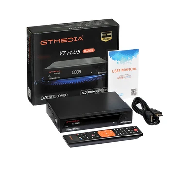 GTmedia V7 Plus Combo dvb-t2 dvb-s2 Satellite Receiver Suport H.265 PowerVu Biss Key Ccam Newam Youtube USB Wifi 1080P
GTmedia V7 Plus Combo dvb-t2 dvb-s2 Satellite Receiver Suport H.265 PowerVu Biss Key Ccam Newam Youtube USB Wifi 1080P