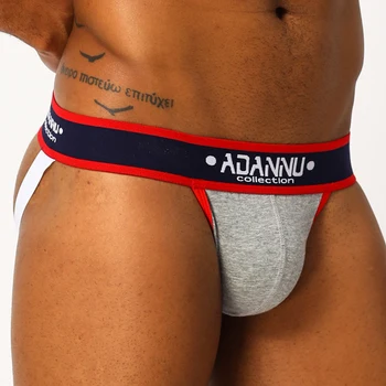 Sexy Men Underwear Jockstrap Thongs G String Thongs Underpants Cotton Breathable Panties Lingerie Jock Strap Wonderjock AD137
Sexy Men Underwear Jockstrap Thongs G String Thongs Underpants Cotton Breathable Panties Lingerie Jock Strap Wonderjock AD137