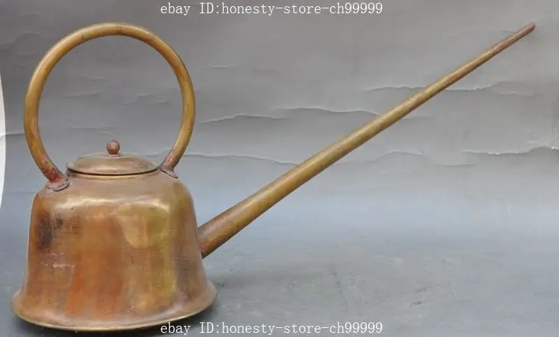20" china bronze Famous Tea Culture Wine Tea Pot Flagon Teapot Long mouth kettle
20" china bronze Famous Tea Culture Wine Tea Pot Flagon Teapot Long mouth kettle