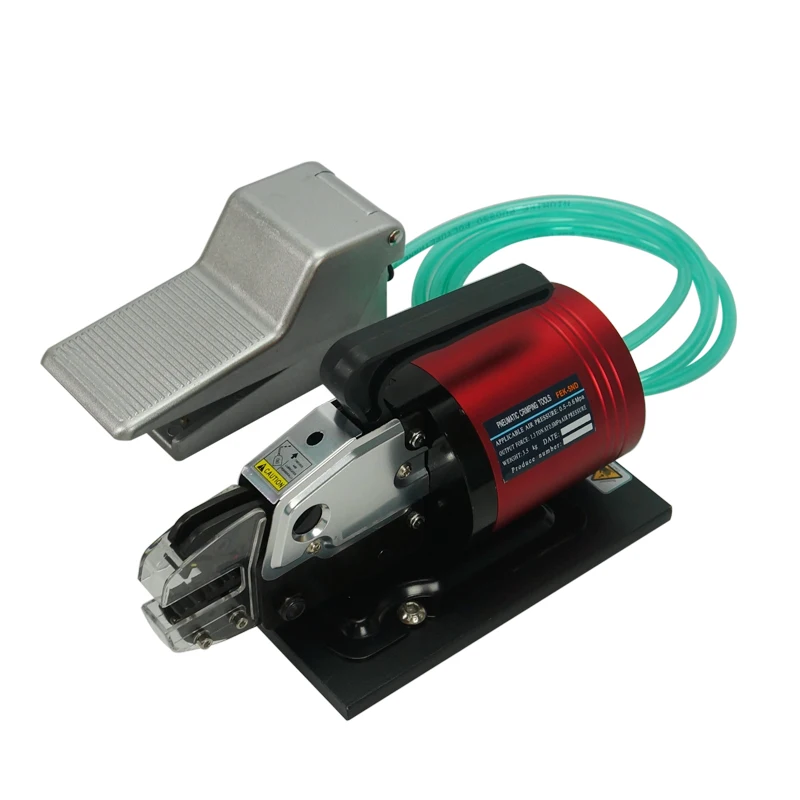 Pneumatic Type Terminal Crimping Machine 1.3T Terminal Crimper Tool with Crimping Die for Optional
Pneumatic Type Terminal Crimping Machine 1.3T Terminal Crimper Tool with Crimping Die for Optional