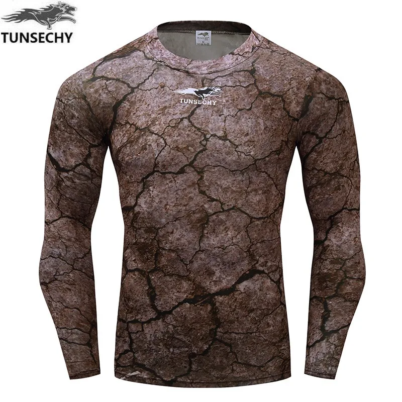 TUNSECHY brand camouflage skin tight compression shirt long sleeve shirt to join campaign weightlifting fitness clothing
TUNSECHY brand camouflage skin tight compression shirt long sleeve shirt to join campaign weightlifting fitness clothing