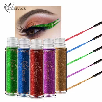 Niceface glitter eyeliner gel waterproof long lasting 12 colors shimmer highlighter diamond gold silver liquid eyeliner AE059
Niceface glitter eyeliner gel waterproof long lasting 12 colors shimmer highlighter diamond gold silver liquid eyeliner AE059