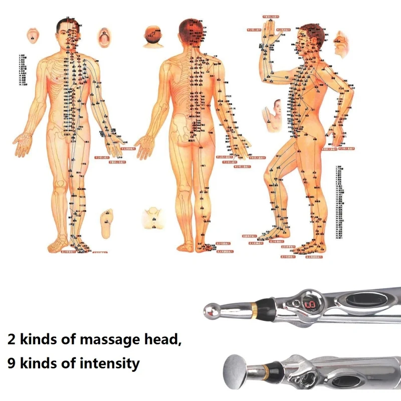 Energy Pen massager Electric meridians Laser Acupuncture Magnet Therapy instrument Heal Massage 2017 Health care monitor
Energy Pen massager Electric meridians Laser Acupuncture Magnet Therapy instrument Heal Massage 2017 Health care monitor