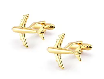 20pair/lot Classic Gold Plane Cufflinks Airplane Design Cuff Links Aircraft Buttons Studs Men's Gift Jewelry Accessory
20pair/lot Classic Gold Plane Cufflinks Airplane Design Cuff Links Aircraft Buttons Studs Men's Gift Jewelry Accessory