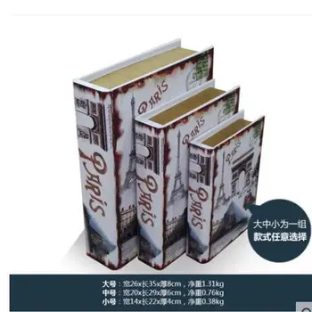 A SET gift USA style High grade quality workmanship Book Storage simulation book box Home Furnishing retro decoration props
A SET gift USA style High grade quality workmanship Book Storage simulation book box Home Furnishing retro decoration props