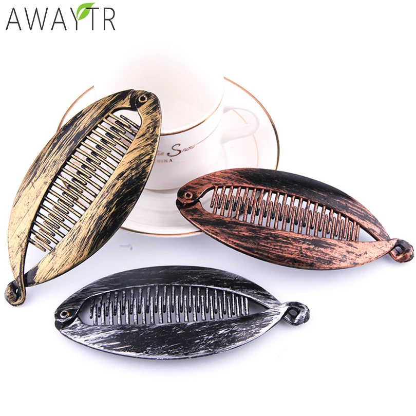 Retro Banana Clips Headwear Hairpins for Women Fashion Girl Hair Clincher Barrettes Rounded Edges Hair Comb Claw Hair Accessory
Retro Banana Clips Headwear Hairpins for Women Fashion Girl Hair Clincher Barrettes Rounded Edges Hair Comb Claw Hair Accessory