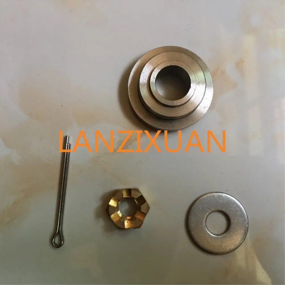 Free shipping with parts for Yamaha Hidea Parsun outboard motor 15 -20 HP propeller shaft nut + gasket + split pin
Free shipping with parts for Yamaha Hidea Parsun outboard motor 15 -20 HP propeller shaft nut + gasket + split pin