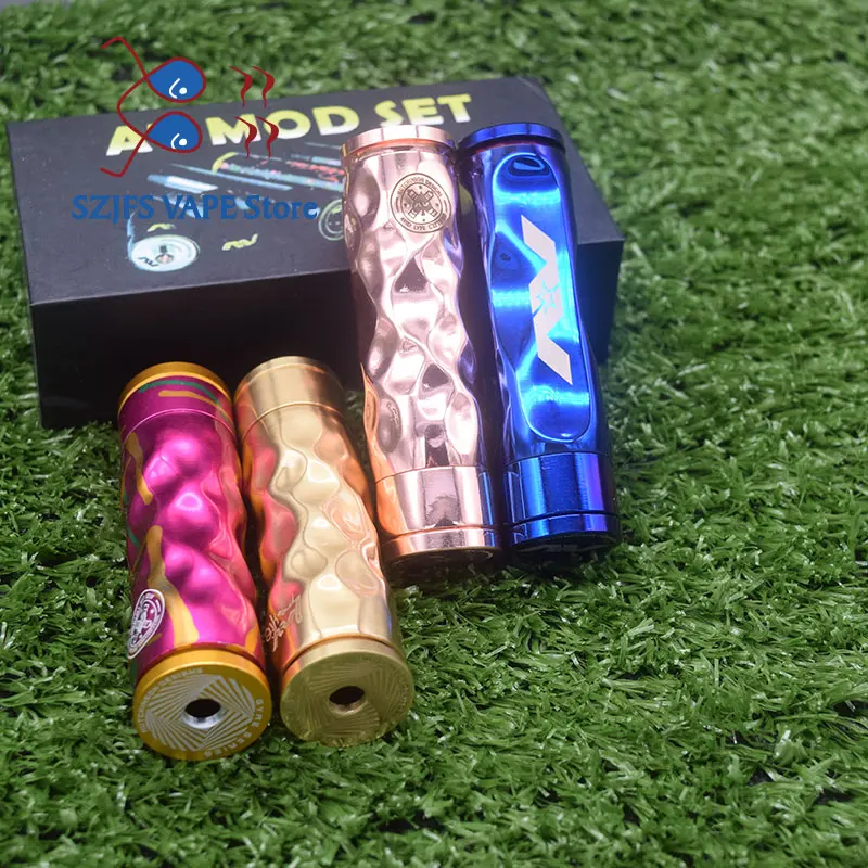 Avidlyfe Mod Kit 18650 Battery aluminum Mechanical mod Electronic cigarette kit with RDA 22mm drip atomizer vs AV Twistgyre kit
Avidlyfe Mod Kit 18650 Battery aluminum Mechanical mod Electronic cigarette kit with RDA 22mm drip atomizer vs AV Twistgyre kit