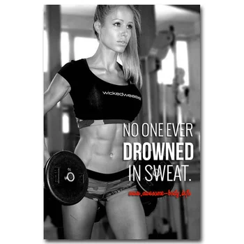 Bodybuilding Motivational Quote Art Silk Poster Print 13x20 24x36 inch Fitness Exercise Picture for Modern Gym Room Decor 005
Bodybuilding Motivational Quote Art Silk Poster Print 13x20 24x36 inch Fitness Exercise Picture for Modern Gym Room Decor 005