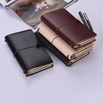 Aibecy Leather Journal Travel Notebook Refillable Diary Notepad Lined Blank Grid Paper Card Holder for Travelers Business
Aibecy Leather Journal Travel Notebook Refillable Diary Notepad Lined Blank Grid Paper Card Holder for Travelers Business