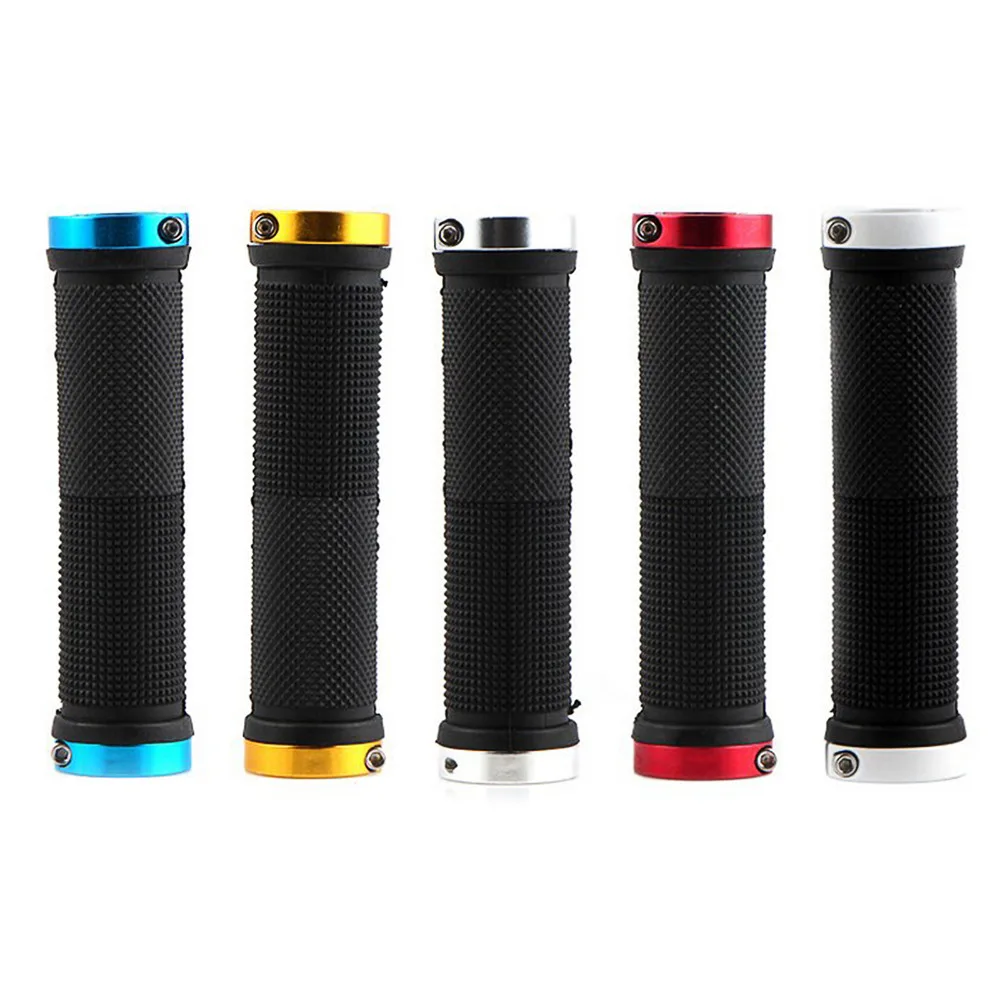 1 pair 2.2 x 13cmDouble Lock On Value BMX MTB Coloured Bicycle Handlebar Grips - BLACK /BLUE /RED/WHITE/YELLOW Colours TO CHOOSE
1 pair 2.2 x 13cmDouble Lock On Value BMX MTB Coloured Bicycle Handlebar Grips - BLACK /BLUE /RED/WHITE/YELLOW Colours TO CHOOSE