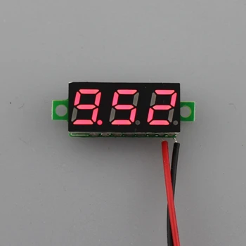 20PCS Digital Voltmeter Voltage Meter DC 3.5-30V Car Current Panel Gauge Red LED 0.28" Super Mini for Car Motorcycle Battery
20PCS Digital Voltmeter Voltage Meter DC 3.5-30V Car Current Panel Gauge Red LED 0.28" Super Mini for Car Motorcycle Battery