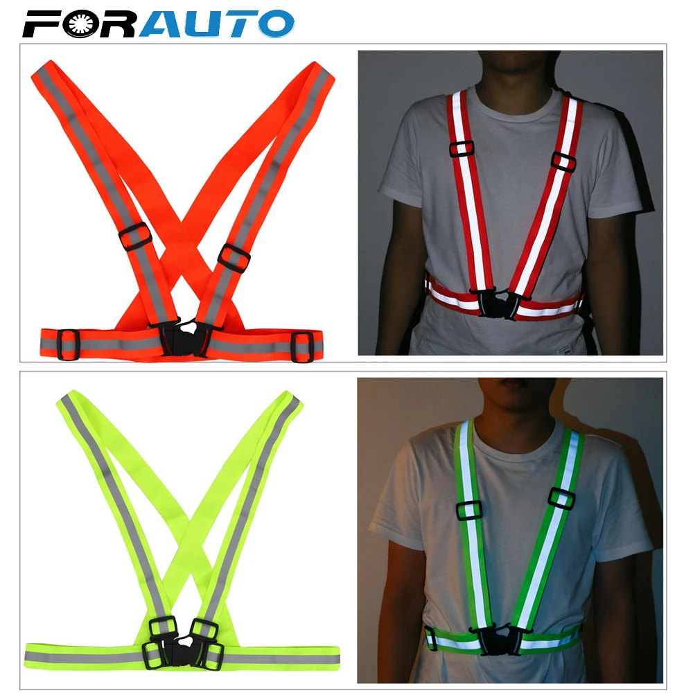 FORAUTO High Visibility Reflective Belt Safety Vest Neon Safety Vest 360 Degrees Fit for Running Cycling Sports Outdoor Clothes
FORAUTO High Visibility Reflective Belt Safety Vest Neon Safety Vest 360 Degrees Fit for Running Cycling Sports Outdoor Clothes