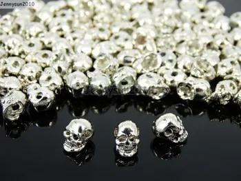 Side Drilled Metal Pewter Skull Bracelet Necklace Earring Craft Connector Charm Beads 50Pcs/Pack
Side Drilled Metal Pewter Skull Bracelet Necklace Earring Craft Connector Charm Beads 50Pcs/Pack