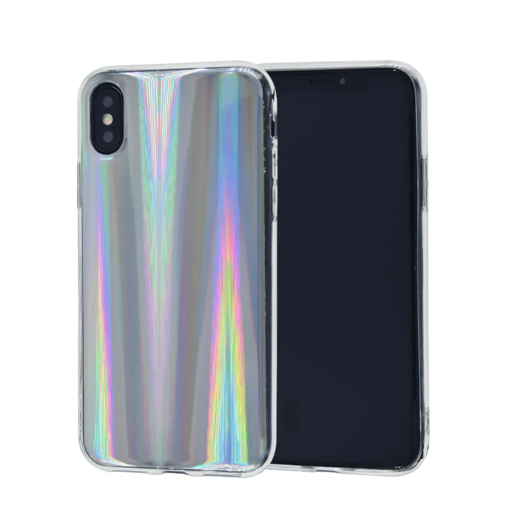 Facever Laser Beam Holographic Rainbow Phone Case For iPhone X 8 7 6 6S Plus Hologram Reflective Shiny Colorful Silicone Cover
Facever Laser Beam Holographic Rainbow Phone Case For iPhone X 8 7 6 6S Plus Hologram Reflective Shiny Colorful Silicone Cover