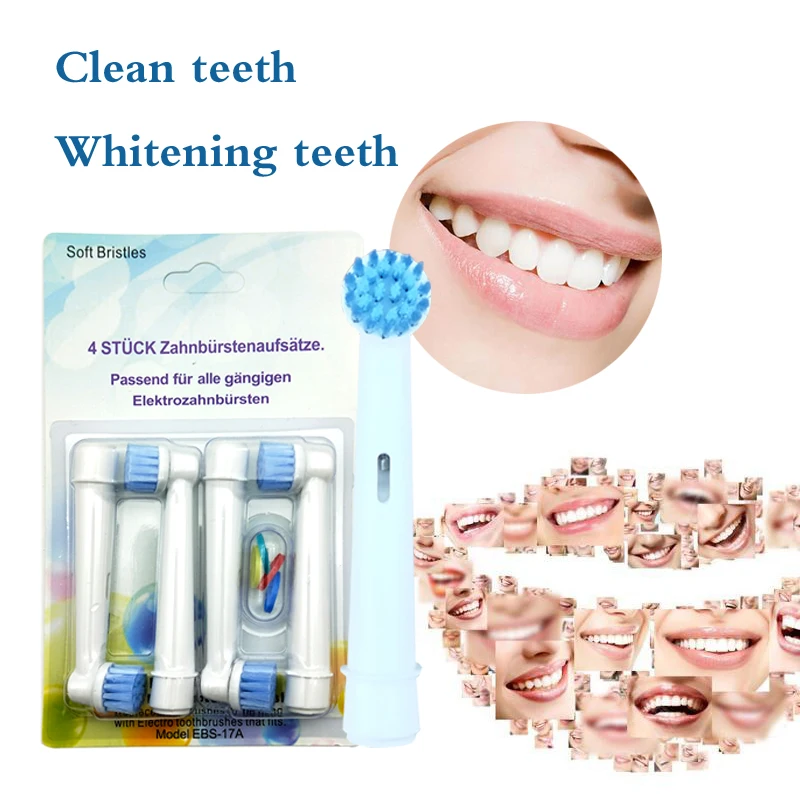 4x Replacement Brush Heads For Oral-B Electric Toothbrush Fit Advance Power/Pro Health/Triumph/3D Excel/Vitality Precision Clean
4x Replacement Brush Heads For Oral-B Electric Toothbrush Fit Advance Power/Pro Health/Triumph/3D Excel/Vitality Precision Clean