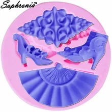 Sophronia обувь вентилятор 1 шт. силиконовая форма для УФ Смола Gumpaste
