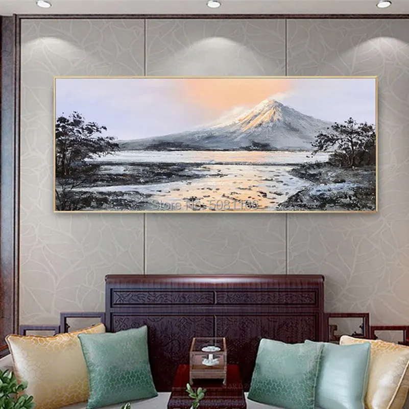 Hand painted Modern japan landscape Canvas Painting Mount Fuji Wall Pictures for Home Decoration Famous mountain Oil Painting
Hand painted Modern japan landscape Canvas Painting Mount Fuji Wall Pictures for Home Decoration Famous mountain Oil Painting