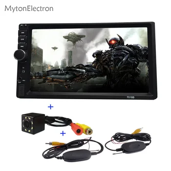 8 LED Wireless Car Rear Backup camera + 2 DIN Bluetooth Audio 7" HD Touch screen Radio In Dash Stereo MP3 MP5 Player USB TF AUX
8 LED Wireless Car Rear Backup camera + 2 DIN Bluetooth Audio 7" HD Touch screen Radio In Dash Stereo MP3 MP5 Player USB TF AUX