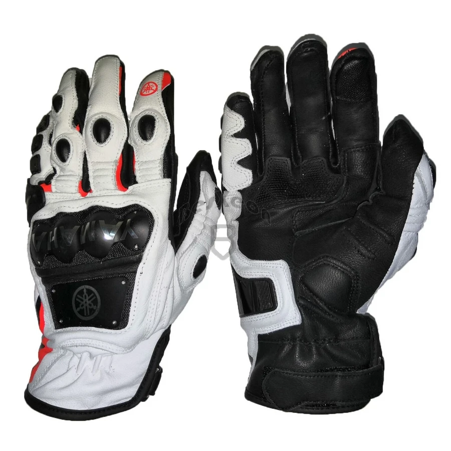 New 2 Colors 100% Genuine Leather For Yamaha Titanium Alloy Motorcycle Gloves Racing Driving Motorbike Short Touch Screen Gloves
New 2 Colors 100% Genuine Leather For Yamaha Titanium Alloy Motorcycle Gloves Racing Driving Motorbike Short Touch Screen Gloves