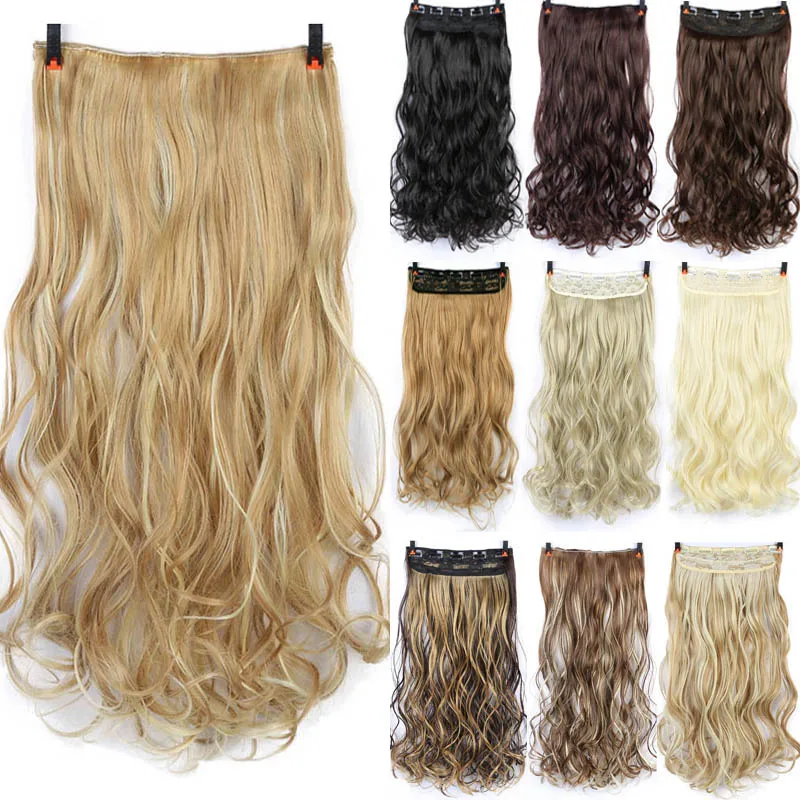 DIFEI 24'' Long curly Women Clip in Hair Extensions Black Brown High Tempreture Synthetic Hair Piece
DIFEI 24'' Long curly Women Clip in Hair Extensions Black Brown High Tempreture Synthetic Hair Piece