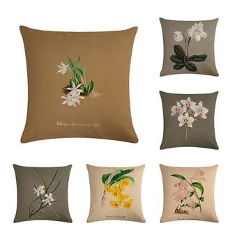 Flower Plant Floral Green Cushion Cover Fashion High Quality Cotton Linen Flowers Grass Decorative Throw Pillow Custom ZY59
Flower Plant Floral Green Cushion Cover Fashion High Quality Cotton Linen Flowers Grass Decorative Throw Pillow Custom ZY59