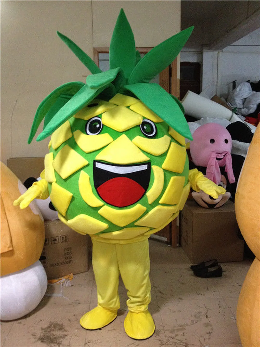 Pineapple Mascot Costume Suits Cosplay Party Game Dress Outfits Clothing Advertising Carnival Halloween Christmas Easter Adults
Pineapple Mascot Costume Suits Cosplay Party Game Dress Outfits Clothing Advertising Carnival Halloween Christmas Easter Adults