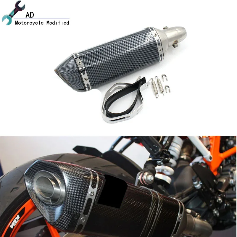 Для KTM Duke 125 200 390 глушитель выхлопной трубы Motocress модифицированный 2016 2017 2018 дБ