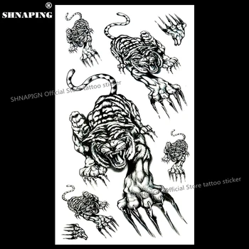 SHNAPIGN Crouching Tiger Attack Temporary Tattoo Body Art Flash Tattoo Stickers 17*10cm Waterproof Fake Car Styling Wall Sticker
SHNAPIGN Crouching Tiger Attack Temporary Tattoo Body Art Flash Tattoo Stickers 17*10cm Waterproof Fake Car Styling Wall Sticker