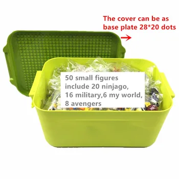 2020 Kid toy Birthday Gift Plastic Storage Box Figure Building Blocks 50 Miniature Action Figures Toys for Boys Children
2020 Kid toy Birthday Gift Plastic Storage Box Figure Building Blocks 50 Miniature Action Figures Toys for Boys Children