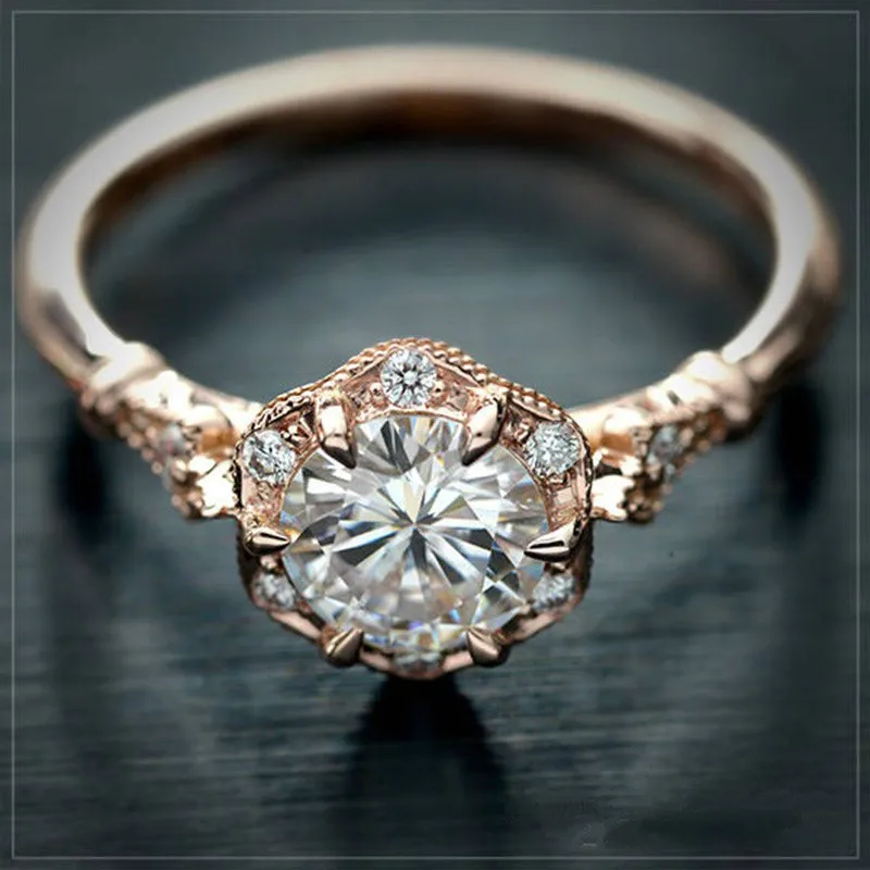 Modyle 2ct AAA Zircon Engagement Rings for women Rose gold color Wedding rings female Austrian Crystals Jewelry
Modyle 2ct AAA Zircon Engagement Rings for women Rose gold color Wedding rings female Austrian Crystals Jewelry
