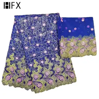 HFX African Fabric Lace Royal Blue/Baby Pink Embroidered French Cotton Indian Lace 2019 Bazin Riche Getzner for Dress L344
HFX African Fabric Lace Royal Blue/Baby Pink Embroidered French Cotton Indian Lace 2019 Bazin Riche Getzner for Dress L344